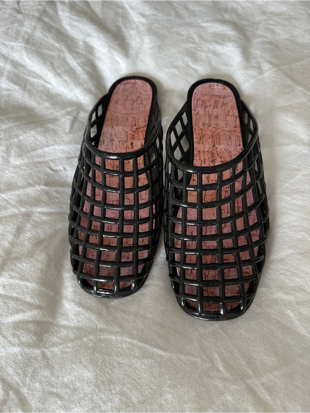 Black Jelly Slides